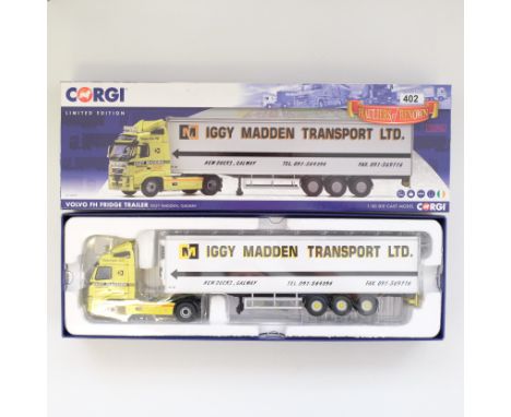 Manufacturer - Corgi | Description - Volvo FH Fridge Trailer - Iggy Madden | Stock Code - CC14029 | Model Condition - 5/5 | B