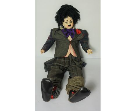 Scott &amp; Gill Harris for Hobo Designs Ltd, Limited Edition Figure of "Barney" The Clown, No 45 of 250, 69cm high, Also wit