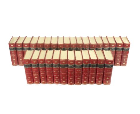 DICKENS (CHARLES)The Works... Edition De Luxe, 30 vol.,  number 453 of 1,000 sets, numerous plates on india paper mounted aft