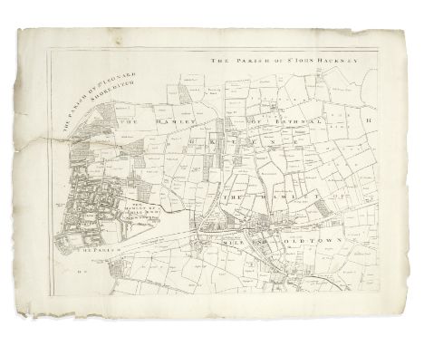 LONDON - EAST END, 1703GASCOYNE (JOEL) An Actuall Survey of the Parish of St Dunstan Stepney, alias Stebunheath, Being One of