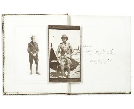 WORLD WAR I'Letters from Eric Travis Townsend, Captain 1/5th Highland Light Infantry. Gallipoli, Egypt &amp; Palestine. 1915-