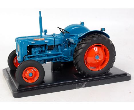 Tractoys for G&M farm models, 1/16th scale white metal and resin model of a 1960 Fordson Dexta, finished in Fordson blue with