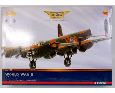 Corgi Aviation Archive AA32609, 1/72nd scale model of a Avro Lancaster B1 Special No.617 Squadron Lincs, limited edition No.1