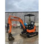 2017 HITACHI ZX19U-5A YR 1.9 TON MINI DIGGER