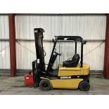 CAT LIFT TRUCKS EP20KC ELECTRIC 4-WHEEL FORKLIFT **(INCLUDES CHARGER)**