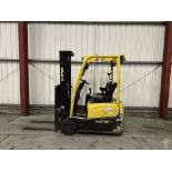 **(INCLUDES CHARGER)** 2013 HYSTER J1.6XMT ELECTRIC FORKLIFT