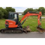 KUBOTA U48-4 MINI EXCAVATOR – 2015