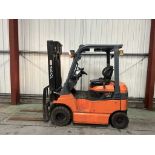 TOYOTA 7FBH20 ELECTRIC 4-WHEEL FORKLIFT **(INCLUDES CHARGER)**
