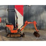 2017 KUBOTA K008-3 MICRO EXCAVATOR / DIGGER