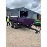 WEST 8T GRAIN TRAILER