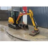 2021 JCB 8026 CTS 2.8 TONNE MINI EXCAVATOR / DIGGER HOURS: 860