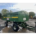 2020 4500 LITRE BUNDED DIESEL BOWSER – PETROL ENGINE PUMP, FLOW METER, LOCKABLE
