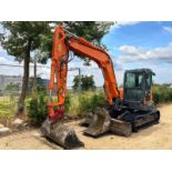 2012 DOOSAN DX80R 8 TONNE EXCAVATOR DIGGER