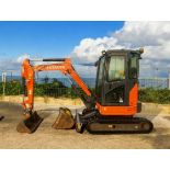 2018 HITACHI ZX26U-5A 2.6 TONNE EXCAVATOR DIGGER HOURS: 2,346