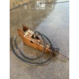 RAMMER S25 HYDRAULIC BREAKER – ROCK HAMMER, SUIT EXCAVATOR/MINI DIGGER