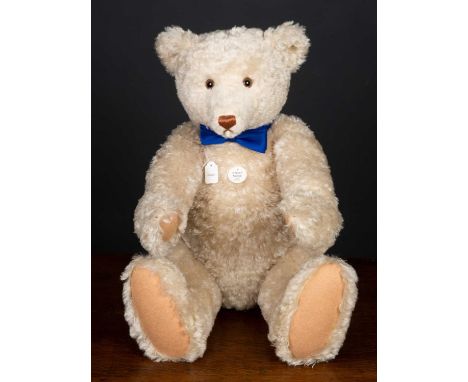 A Steiff replica 1994 'Weiss 65' bear numbered 1636/7000 approximately 63cm high with original boxCondition report: In good c