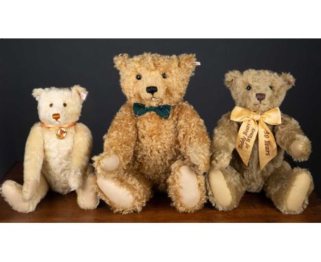 A Steiff 'Henderson Bear', numbered 39/2000, 51cm high made exclusively for Teddy Bears of Witney, together with a Steiff ted