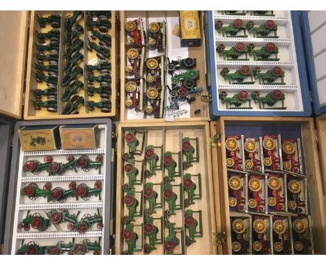 A large number of Lesney Models of Yesteryear Traction engines consisting of over one hundred Fowler 'Big Lion' Showman's Eng