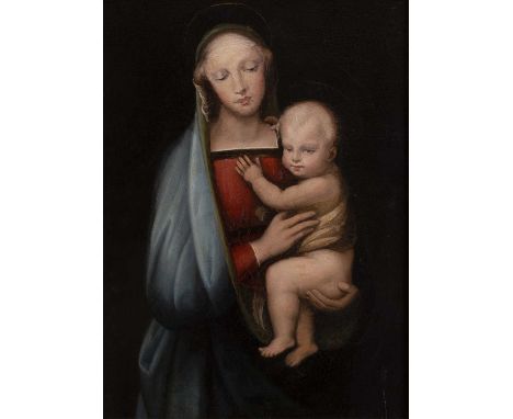After Raphael
The Madonna del Granduca, oil on panel, 39 x 29cm