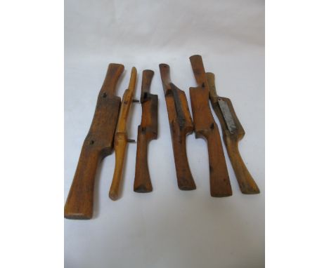 6 Vintage spoke shaves