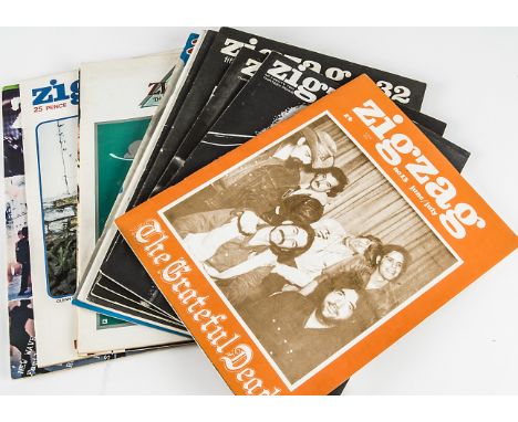 Zigzag Magazines, Zigzag Magazines, fourteen magazines from 1977 to 1979 comprising numbers 79-90, 92-93 - covers including D