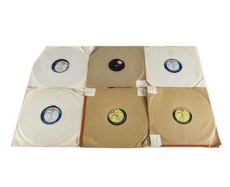 Library Records / Harmonic 78s, approximately ninety Harmonic Private Recording Library 10" 78 records mainly from the late 1