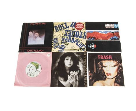 7" Singles, approximately four hundred 7" singles mainly from the 1970s and 1980s with artists including Talking Heads, Japan