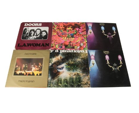 Prog and Folk LPs / 12" Singles, approximately fifty-five albums and five 12" singles of mainly Prog Rock and Folk Rock with 