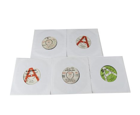 Demo 7" Singles, five UK Demo 7" singles comprising The Supremes - You Can't Hurry Love, Crazy Horse - Dance Dance Dance, Joe