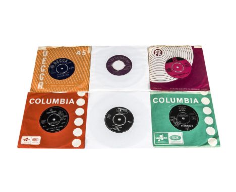 Sixties 7" singles, approximately three hundred and fifty 7" singles, mainly from the sixties with artists including Elvis, R