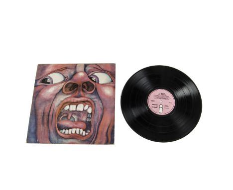 King Crimson LP, In The Court of the Crimson King LP - Original UK First Press release 1969 on Island (ILPS 9111) - Gatefold 