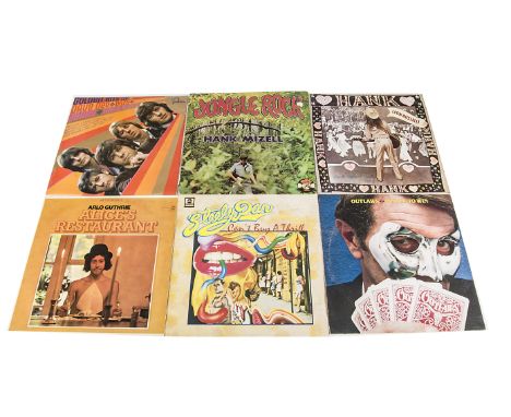 LP Records, approximately eighty albums of various genres with artists including Graham Parker, Steely Dan, Bob Dylan, Judy C