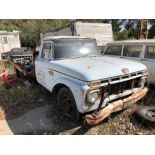 Ford Custom Cab Truck, VIN# F35DR676889, Sold With Bill OF Sale Only