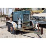 Two axle trailer with Welder, Sold With Bill OF Sale Only