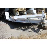 White Car Trailer, Sold With Bill OF Sale Only