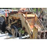 Oliver 578 loader tractor with backhoe attachment