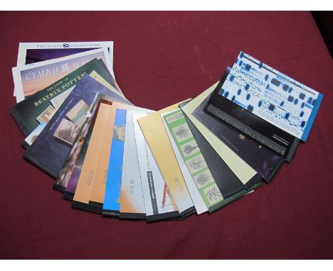 Twenty-two Royal Mail Prestige Booklets from the 1990's to Early 2000's, many containing non value indicator stamps so worth 