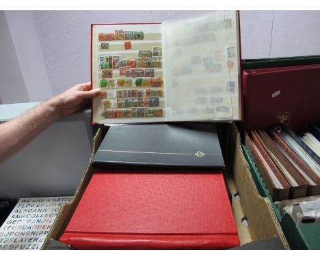 Ten Full Late XIX to Late XX Century Commonwealth Stamp Albums and Stock Books, much of interest - a good sort.