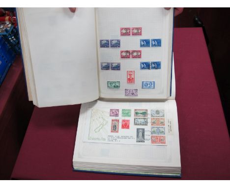 A Commonwealth Stamp Collection, mint and used in two albums with much of interest, primarily George VI period, including Fal