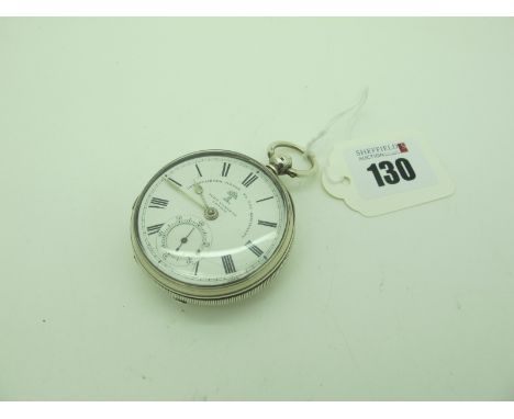 John Forrest London; A Chester Hallmarked Silver Cased Openface Pocketwatch, the 'Chronometer Maker to The Admiralty' signed 