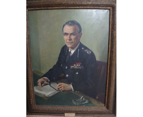 John Gilroy (1898-1985), Portrait of Brigadier P.D.W. Dunn, CBE, DSCO, MS, oil on canvas, signed, 91.5cm x 70cm. DDS 

Proven