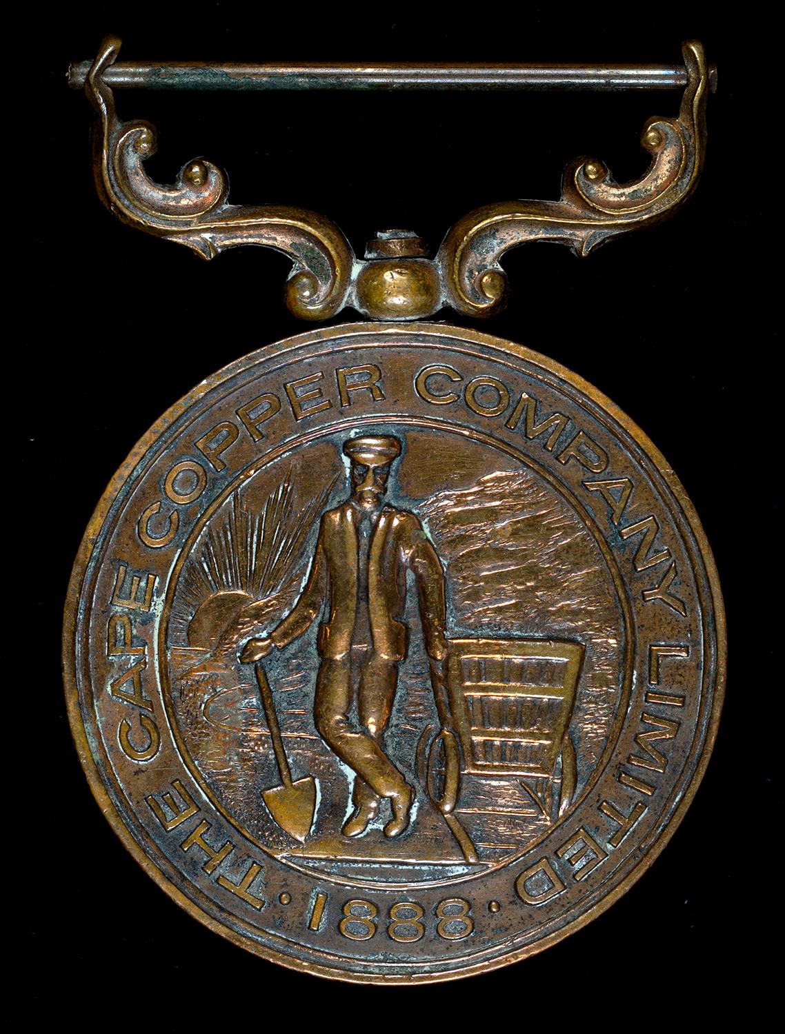 BOER WAR UNOFFICIAL MEDAL. CAPE COPPER COMPANY MEDAL FOR THE DEFENCE