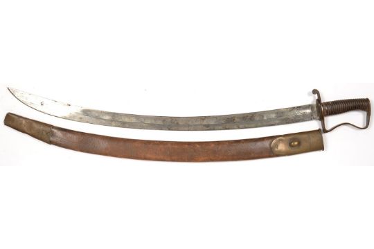 AN EARLY 19TH CENTURY COASTGUARD OR MERCHANT NAVY SWORD BY WILKINSON ...