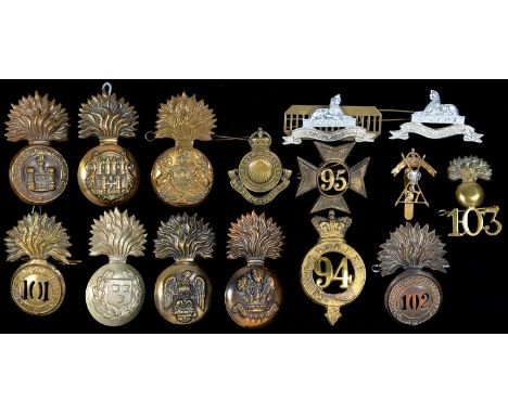 BRITISH ARMY CAP BADGES, VARIOUS AND ONE OTHER, LINCOLN &amp; WELLAND REGIMENT (15)* 