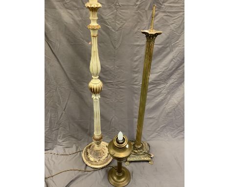 Quantity of lighting, standard lamps etc 