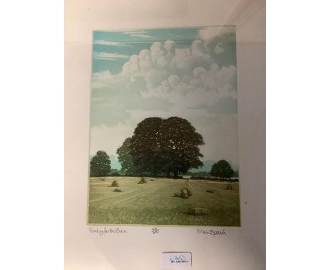 Modern watercolour " K &amp; A canal at Duraghfield "  title verso unsigned   35 x 45  framed and glazed and Stephen Oliver l