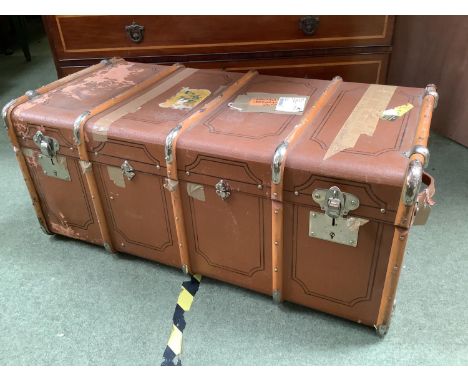 Large Steamer Trunk 