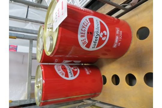 3 X Safety Kleen Drums Of Sk13266 Sk Standard Thinners Un1263 Voc Content 850 G L