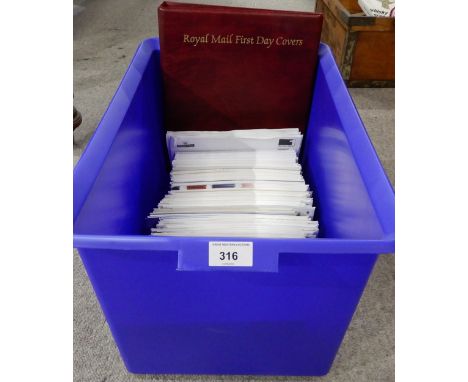 Royal Mail a collection of Royal Mail First Day Covers&nbsp; approximately 300 examples&nbsp;&nbsp; Condition Report:Availabl