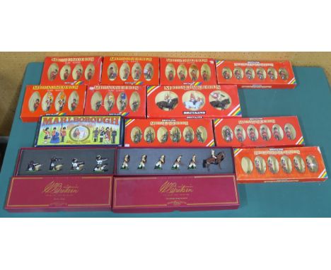 Assorted boxed sets of Britains hand-painted metal model soldiers, to include a Special Collectors' Edition British Army in I